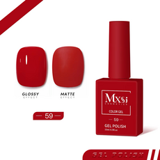 [AS젤] 젤네일 컬러젤 네일컬러 60종, 1개, 15ml, 59 루비 레드