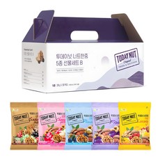 TODAY NUT 5種綜合堅果隨手包禮盒, 1組