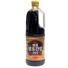 샘표 양조간장 701, 1.7L, 2개
