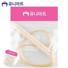 [엠유종합상사] 대바늘뜨기 뜨개질대바늘 대바늘뜨개책 대바늘 7mm
