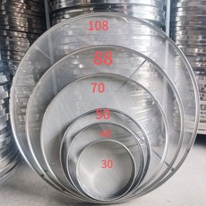 不鏽鋼絲304網篩 烘焙網 茶葉晾曬網 篩穀物 陳皮晾曬網 直徑30-108公分, 1個