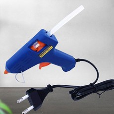 글루건 핫멜트 글루건 스틱 총 미니 접착제 10w 접착용 공구 초보용 7mm 스틱 포함 Hot Glue Gun, 단일옵션, 1개