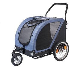 에어버기 AIRBUGGY 네스트 바이크 강아지 유모차 개모차 어스 블루, 기본, 개