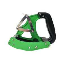 【 199出貨】6cm寬膠帶平面棱邊封箱器 手握式快遞打包神器 封箱膠帶切割器, 1個, 綠色