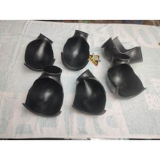 國華撞球 撞球台黑龜落球袋，一組六個（中袋*2 尾袋*4），撞球配件，耐磨材質，經典造型, 1個, 1個