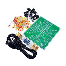불꽃놀이 레드 옐로우 더블 컬러 점멸 조명 DIY 키트 Strobe NE555 CD4017 전자 실습 학습 모음 부품