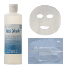 보떼 크리스티에 슈퍼 익스트렉터 슈퍼엑스로션 블랙헤드 관리 각질연화제 모공관리350ml+페이스모양 화장솜 10매 +마스크팩2EA, 1개, 1개입