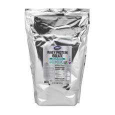 NOW Foods 分離乳清蛋白粉 香草奶油風味, 4.54kg, 1罐