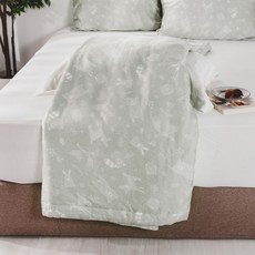 絲薇諾 MIT 60支LF天絲萊賽爾-天絲涼被(物動啾啾)-150x190cm, 動物啾啾