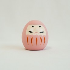 달마 인형 풍수 현관 거실 장식 인테리어 소품 개업 집들이 선물, 1개, 분홍색