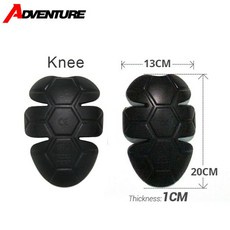 오토바이 CE 보호대 보호 장비 모토크로스 뒤 보호대 어깨 팔꿈치 패드 오토바이 타기 타는 사람 장비, [02] Knee Pads, 1개