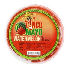신코 데 마요 샤모이 림 딥 칵테일 림 드레싱 3 x 7.6온스 용기, Watermelon 7.6 oz. 1 Pack, 1개, 215.5g