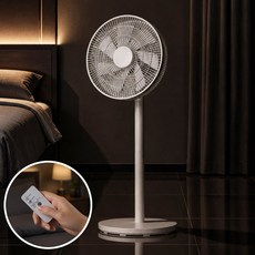 보닉 BLDC모터 프리미엄 에어라인 리모컨 저소음 스탠드선풍기 고급형 DC338R