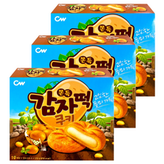 청우 쫀득감자떡쿠키, 3개, 215g