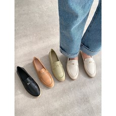 [무료배송/자체제작] 빌리슈 세상편한 금장 로퍼 봄 여름 신발 데일리 키높이 발이편한 착화감