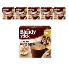 AGF Blendy 深煎咖啡歐蕾隨身包, 6個, 24入, 8g