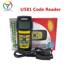 자동차 진단기 스캔 100 U581 라이브 코드 진단 OBD2 리더 CAN BUS 도구 데이터 OBDII Memoscan 스캐너