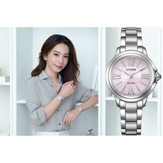 CITIZEN 星辰 ECO-Drive L系列質感簡約光動能時尚女錶 EM1160-58X 公司貨，簡約設計，優雅時尚，送禮首選