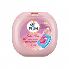 센트라린 아로퓸 캡슐세제 줄리엣 로즈 42개입 얼룩제거 섬세한, 1개