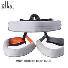 플라잉 벨트 요가 스트랩 번지 공중 요가줄 보조 훈련, 타이 스타일 캐슬 허리 벨트 그레이