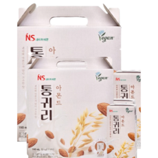 네이처세븐 통귀리아몬드 브리즈 두유 16개, 32개, 190ml