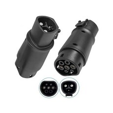 충전젠더 전기차 SM3 J1772 7핀 변환소켓 5핀 어댑터, TPC, 1mAh, 1개