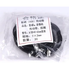 테이프 레코더 DVD CD BD ROM 광학 드라이브 워크맨 리피터 비디오 레코더 카세트 데크용 사각형 플랫 혼합, 01 40-65-1.5mm 20pcs