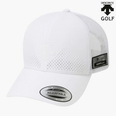 [정품] 데상트 골프 남성 하프 메쉬 캡Bright White DR12MFCP35 {균일가 딜}
