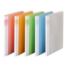 PP 인덱스클리어화일 20매 A4 주황 접착식 F529-74ehw4+6MfC