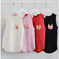 어린이 수면 누빔 조끼 잠옷 조카 선물용 조끼 유아 옷