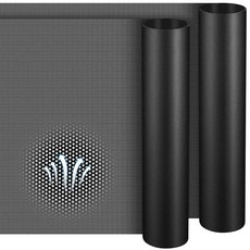 Woanger 2팩 PC 먼지 필터 롤 1000x300mm PVC 메시 커버 바닥 벤트 커버 PC 케이스 게임 장비 및 사무실 컴퓨터용 0.5mm 구멍 마그네틱 스트립, Woanger 2팩 PC 먼지 필터 롤 1000x300