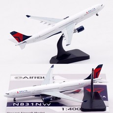 Aviation 델타항공 A330-300 모형 비행기 항공기 다이캐스트 1:400, 비행기모형(단일제품)