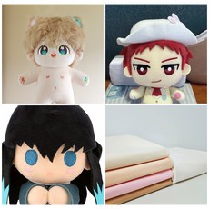 인형만들기 인형원단 솜깅이 피부 바디 스킨 털천 1mm 5컬러, #908 SKIN, 1개