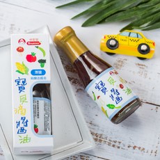 nutrinini 純素薄鹽醬油 純黑豆古法釀造 無防腐劑抑菌, 1個, 脆妮妮 寶貝滴醬油, 150ml