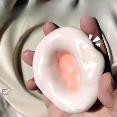 핫딜러쉬 말랑팝장난감 말랑이장난감 스트레스 말랑, 찹쌀떡 도파민 오렌지 에어펌프, 1개