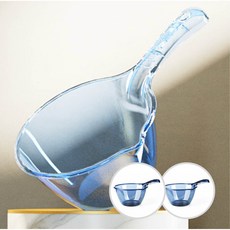 데일리유 멀티유즈풀 베이직 욕실 주방 손잡이 바가지, 2개, 블루
