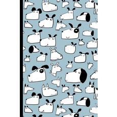 참고: 빈 등거리 그래프 종이 노트와 많은 개 커버 아트, 기본