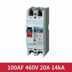 진흥 460V 20A 2P2E 100AF 산업용 배선차단기 MCCB 가설 콘트롤판넬, 1개