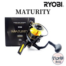 釣之夢 RYOBI MATURITY 紡車式捲線器 捲線器 釣魚 釣具 海釣 路亞 磯釣 船釣 遠投, 4000