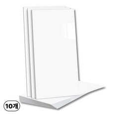 에이제이케이 붙이는 벽지 대형 접착식 폼블럭 데코 타일 대리석 타일시트지, 클래식 화이트, 10개