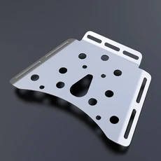 러기지 랙 사이드 캐리어 패니어 오토바이 액세서리 950 어드벤처 ADV R 2003-2014 2013, 01 SILVER