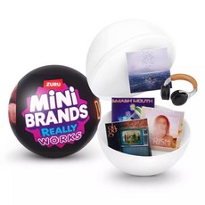 ZURU Mini Brands 黑膠唱片膠囊, 1個