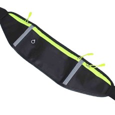 더굿샵 런닝 가방 블랙 허리힙색