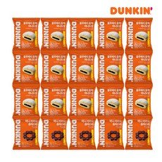 [던킨] 블루베리 듬뿍 미니도넛 25g x 15개 + 미니 카카오 츄이스티 27g x 5개, 510g, 1세트