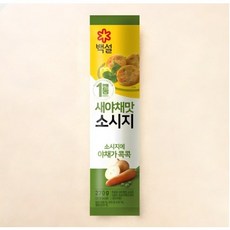 (실온)[백설]새야채맛소시지, 3개, 270g