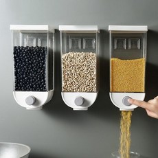시리얼 디스펜서 진열용 보관함 간식 자판기 젤리 통, 1개, 기본 색상