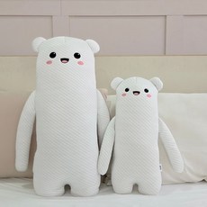 남달라 아이스 베어 냉감 아기 바디필로우 아기 애착인형