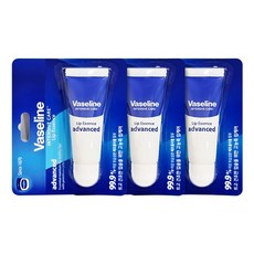 바세린 립 에센스 어드밴스드 10ml 3개, 바세린 립 에센스 어드밴스드 10ml 3개 페트롤리움, 무향