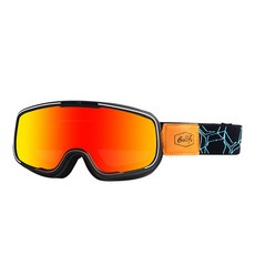 알나인 오토바이 방풍 고글 BF630, 블랙 레드