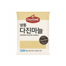 바이오마켓_직수입 냉동 다진마늘 1kg, 3개